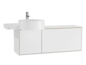 VOYAGE FOR COUNTERTOP WASHBASIN - Wall-mounted wooden vanity unit _ VitrA Bathrooms